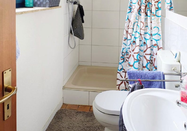 Gäste WC mit Dusche
