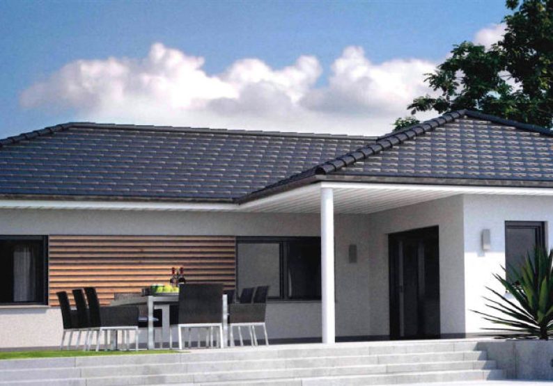 geplanter Bungalow