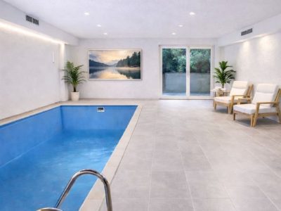 Schwimmbad KI-generiert